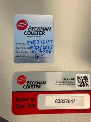 Beckman Coulter Optima XPN-80 Preparative Ultracentrifuge with Type 42.2 Ti Rotor-cover