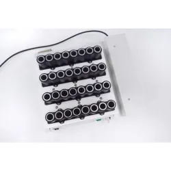 LabSource Four Season Heated Shaker with 4x8 Tube Holder, 3 of 4