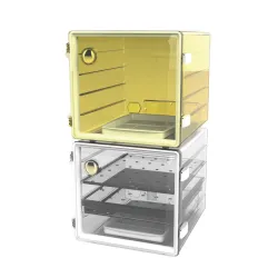 Jeio Tech Cubic Lab Desiccators with Hygrometer and UV-Blocking Option, 3 of 3