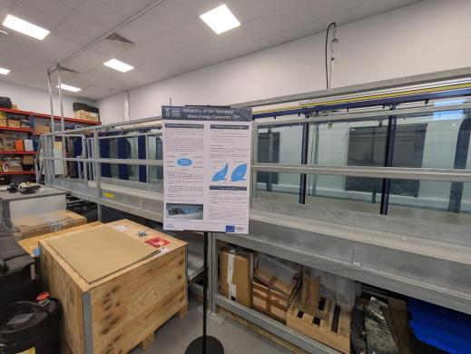 Armfield Research Wave Flume AL18597 with HR Wallingford Wave Paddle Controller and Global Platforms Gantry Access System-cover