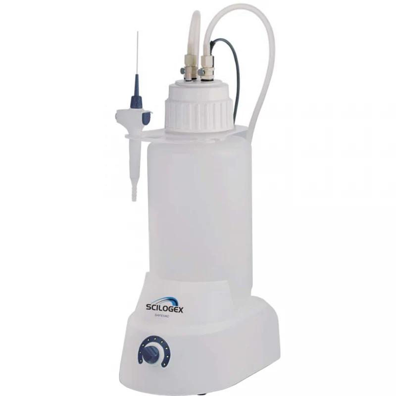Scilogex SafeVac Aspiration System with Integrated Vacuum Pump and Autoclavable Waste Collection