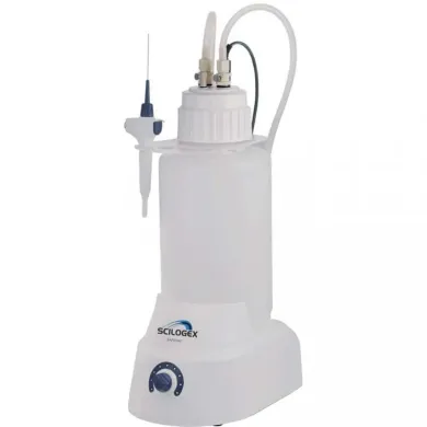 Scilogex SafeVac Aspiration System with Integrated Vacuum Pump and Autoclavable Waste Collection