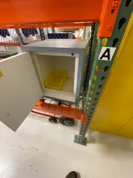 Acid Storage Safety Cabinet with Single Steel Door and Acid-Resistant Tray, 3 of 4