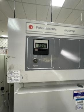 Fisher Scientific Isotemp Laboratory Freezer with Digital Temperature Display-cover