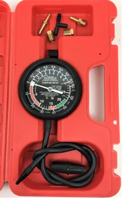 AutobodyNow ABN 2190 Vacuum and Fuel Pump Tester Gauge Kit for Carburetor Engines
