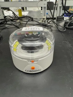 Corning Mini Centrifuge Model 6765/C1501 with Clear Lid for Quick Sample Processing