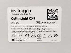 Thermo Scientific Invitrogen CellInsight CX7 HCS High Content Analysis System, 12 of 14