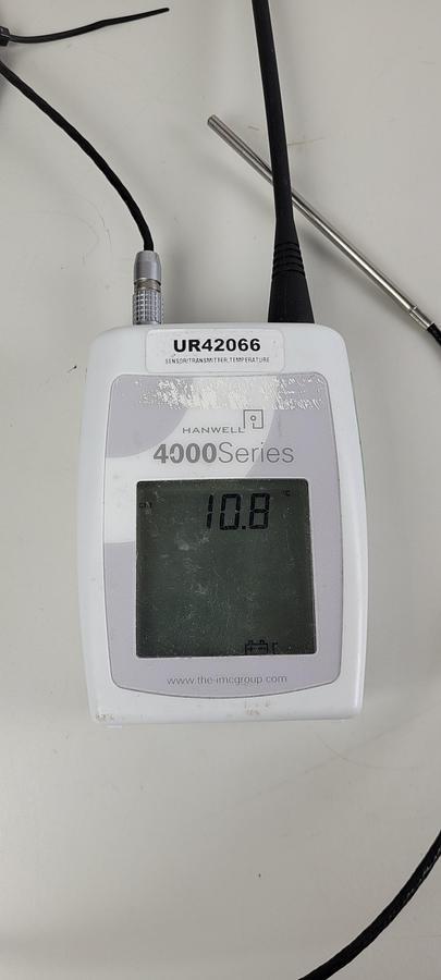 Hanwell 4000 Wireless Temperature Transmitter with Dual Channel and Long-Range Radio