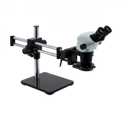 Unitron Z645 Zoom Stereo Microscope with Binocular Head and Ball Bearing Boom Stand-cover