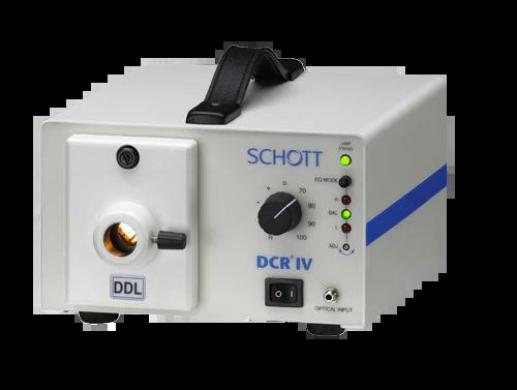 Schott DCR IV Fiber-Optic Illuminator A20890 with Integrated Equalizer and RS232 Control-cover