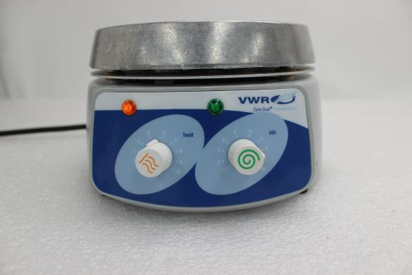 VWR Dyla-Dual Heated Magnetic Stir Plate with Aluminum Even Heat Surface, 752°F Max, 100-1200 RPM-cover