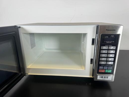 Panasonic Laboratory Microwave Oven with Digital Keypad and Stainless Steel Exterior-cover