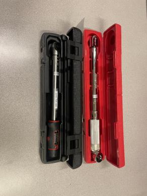 Set of Two Adjustable Torque Wrenches with Protective Cases-cover