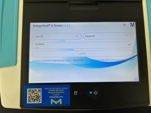Millipore Integritest 5 Membrane Filter Integrity Tester-cover
