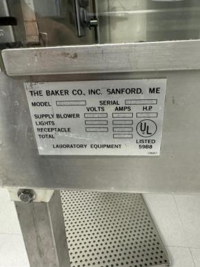 The Baker Company SterilGard 4' Class II Biosafety Cabinet for Containment and Sterile Work-cover