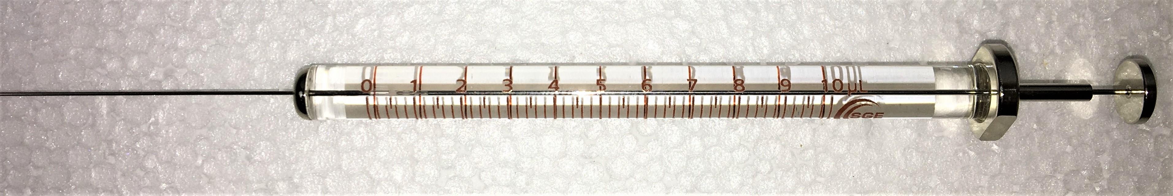 SGE 10F-GT Gastight Fixed Needle Injection Syringe - 10μL