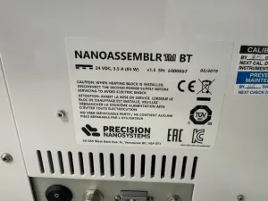 Precision Nanosystems Nanoassemblr BT Automated Nanomaterial Assembly Benchtop Instrument, 6 of 6