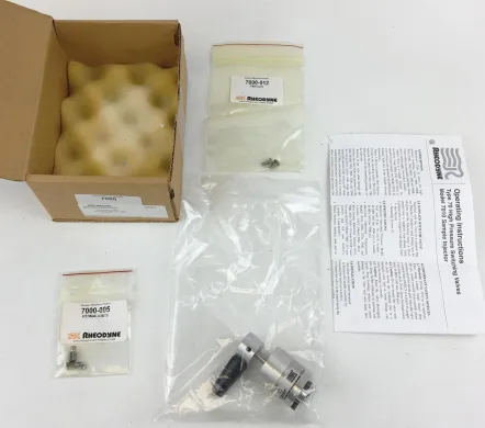 Rheodyne 7000 High-Pressure Two-Position 6-Port Switching Valve for Liquid Chromatography