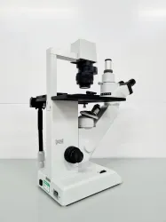 Hund Wetzlar Wilovert Inverted Microscope with Objectives, 2 of 43