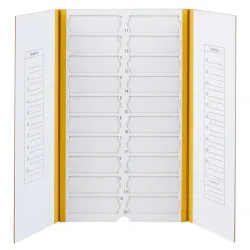 Globe Scientific 513025G Cardboard Slide Mailer for Microscope Slide Storage and Transport, 24 of 27
