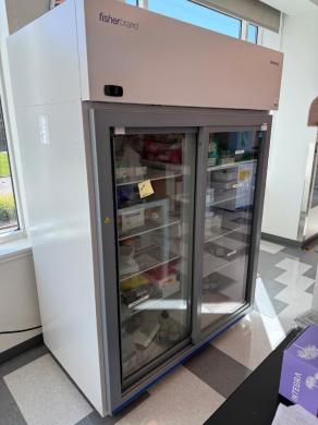 Fisherbrand Isotemp FBG4505GA Double Door Laboratory Refrigerator with Glass Front-cover