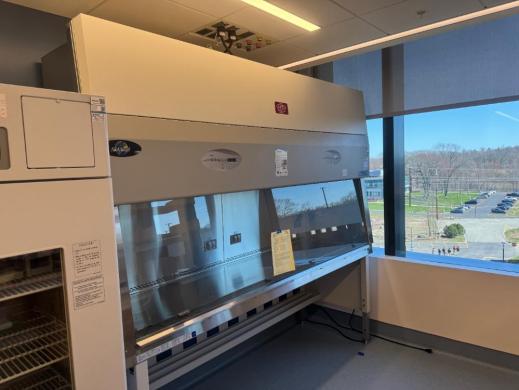 Nuaire LABGARD ES Class II Type A2 8' BioSafety Cabinet-cover