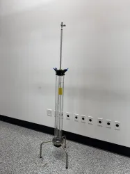 GE Healthcare XK 70/950 Floor-standing Glass Chromatography Column Assembly, 3 of 3