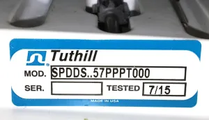 Tuthill SPDDS.57PPPT000 Pump Service Kit for D Series Pump Heads, 2 of 2