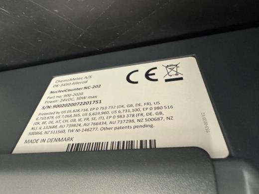 ChemoMetec NucleoCounter NC-202 Automated Cell Counter for Cell Viability and Concentration Analysis-cover