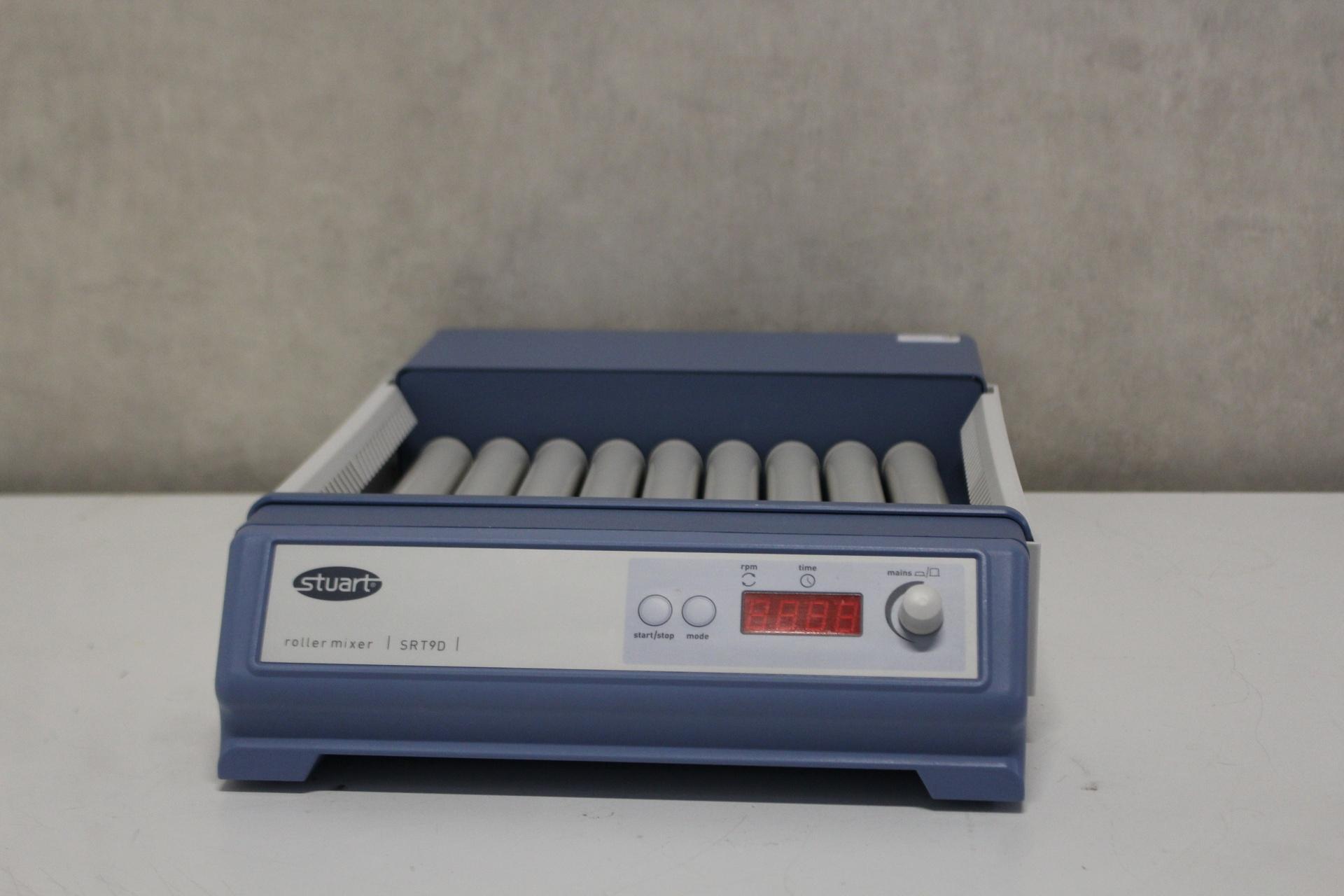 Stuart SRT9D Digital 9-Roller Tube Mixer for Laboratory Sample Mixing