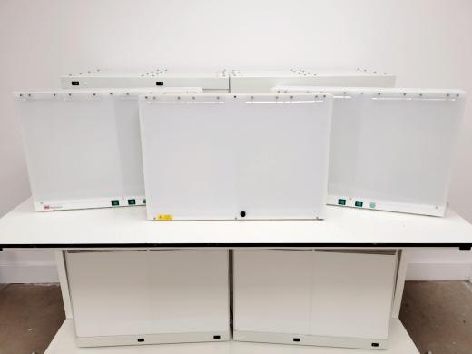 Lot of 13 Various Wall-Mounted X-Ray Light Boxes for Radiology Imaging-cover