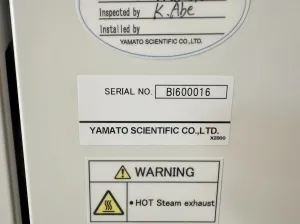 Yamato SM511 Top-Loading Autoclave with Microprocessor PID Control, 17 of 18