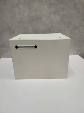 Interfurn Door DR Low Cabinet in White