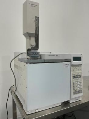 Agilent 6890N Gas Chromatograph with SSL Injector, FID Detector, and Autosampler G2913-cover