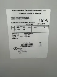 Thermo Revco FMS Laboratory Refrigerator for Sample and Reagent Storage, 3 of 3