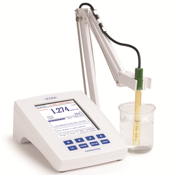 Hanna HI 5321-01 Benchtop Large Color LCD Electrical Conductivity Meter