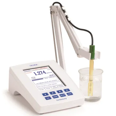 Hanna HI 5321-01 Benchtop Large Color LCD Electrical Conductivity Meter