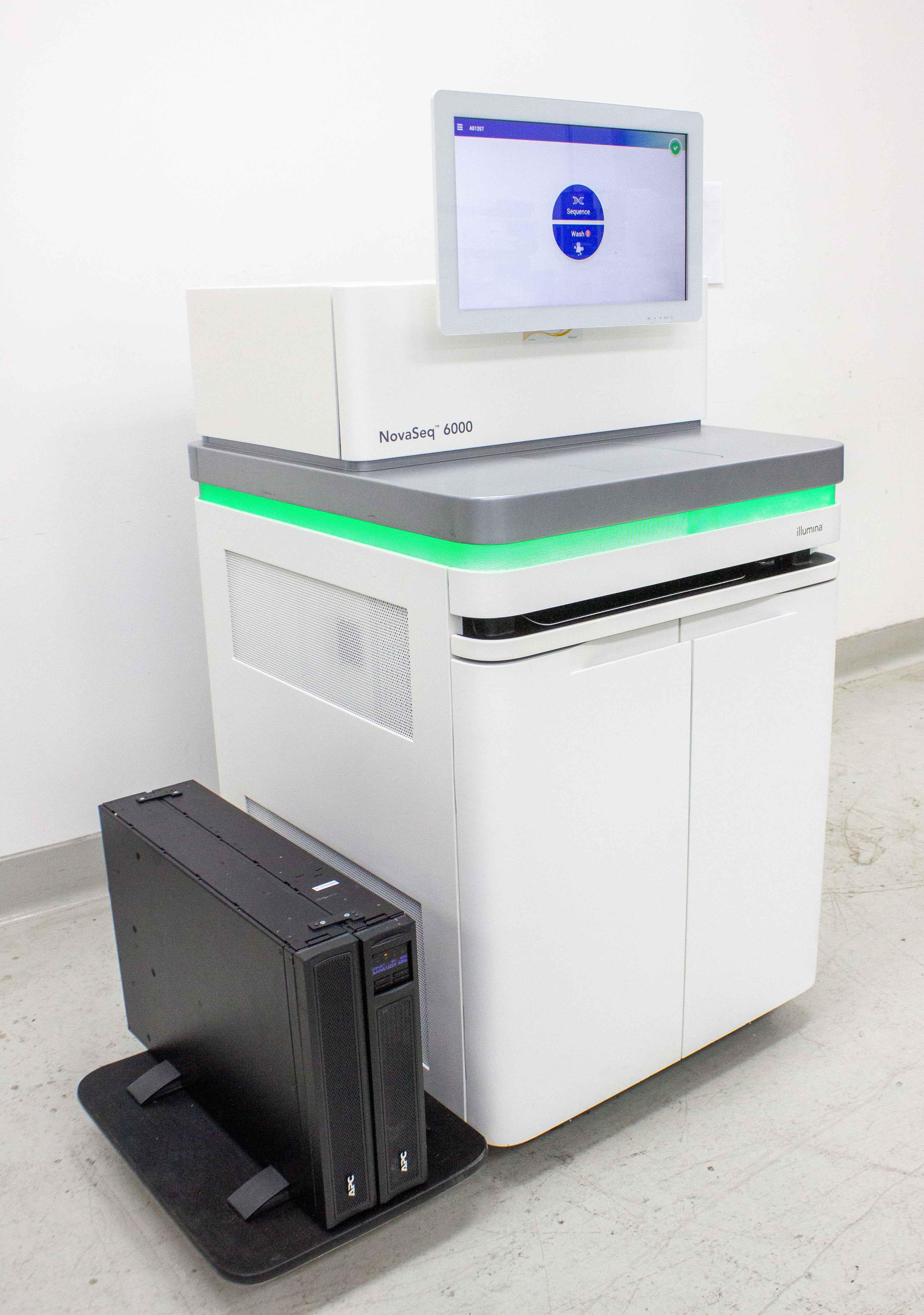 Illumina NovaSeq 6000 High-Throughput DNA Sequencing System with Patterned Flow Cell Technology