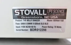Stovall Belly Dancer Orbital Shaker with Adjustable Angle and 0-100 RPM Speed Range, 13 of 15
