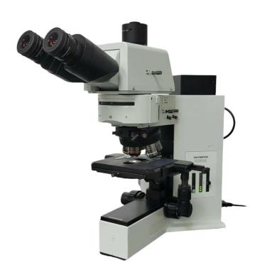 Olympus BX60M Metallurgical Microscope with DIC, Brightfield, and Darkfield-cover