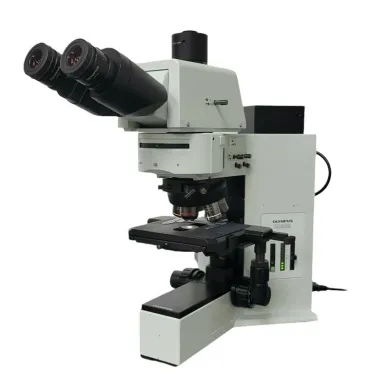 Olympus BX60M Metallurgical Microscope with DIC, Brightfield, and Darkfield