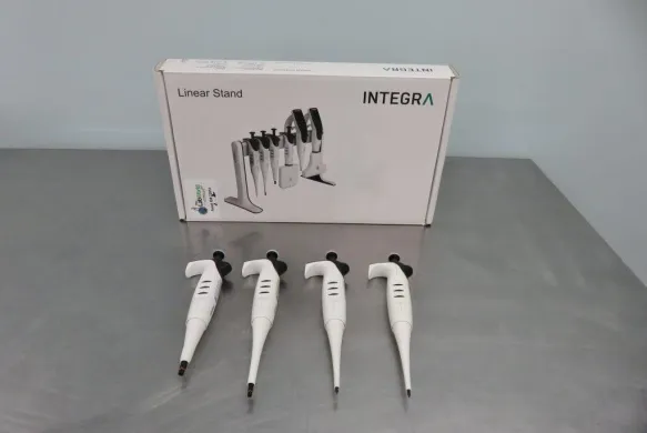 Integra EVOLVE Adjustable Volume Pipettes with Stand – Multi-Volume Package