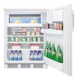 Accucold CT66LW 24" Wide Dual Evaporator Laboratory Refrigerator-Freezer, 3 of 3