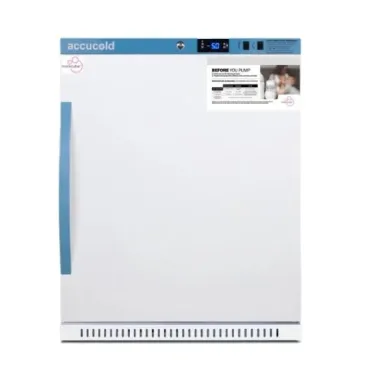 Accucold AFZ5PVBIADAMC 4 Cu.Ft. ADA Compliant Lab Breast Milk Freezer