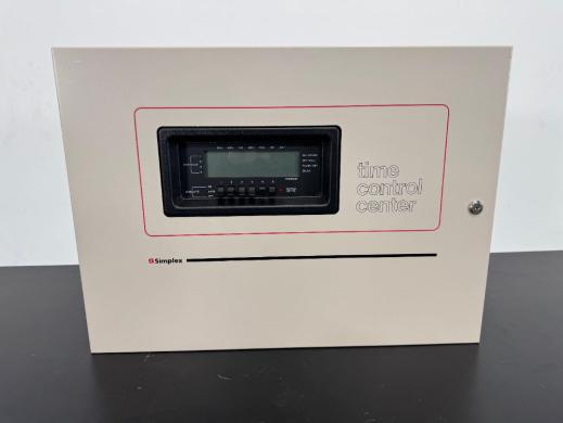 Simplex 6400 Master Time Control Center-cover