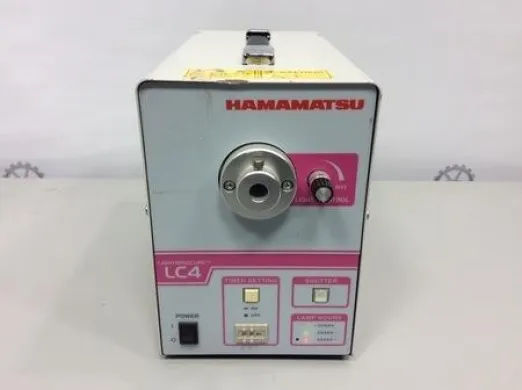 Hamamatsu Lightningcure LC4 UV Spot Light Source 3500 mW/cm² at 365 nm for UV Curing Applications