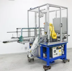 FANUC R-30iB Mate Plus Robot Cell with LR Mate 200iD/7L for Automated Pick and Place, 10 of 12