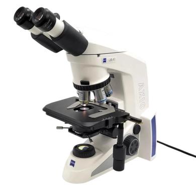 Zeiss Axio Lab.A1 Research Microscope with 50x & 100x Oil Objectives-cover