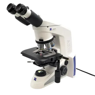 Zeiss Axio Lab.A1 Research Microscope with 50x & 100x Oil Objectives