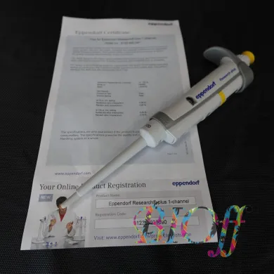 Eppendorf Research® plus Single-channel Micropipette 10–100 µL Model 3123000047